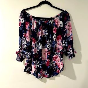 Off the shoulder blouse